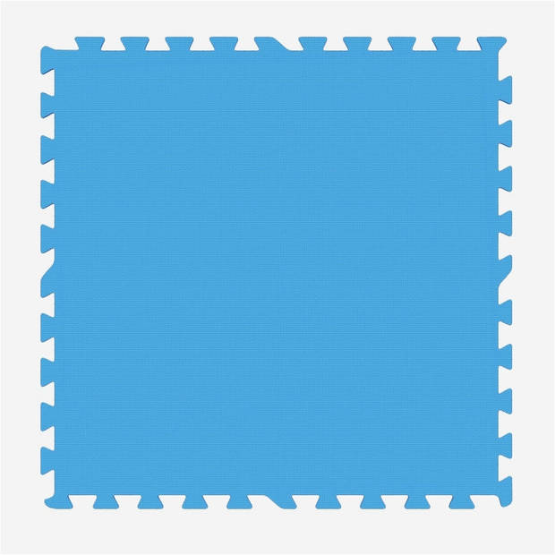 Gorilla Sports Vloermatten Blauw - 8 stuks - Bescherming - 8 stuks - 2,88 m2 - Puzzel mat