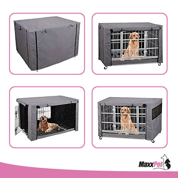 MaxxPet Benchhoes - Benchoezen - Benchcover - cover voor hondenbench - 78x48x56cm