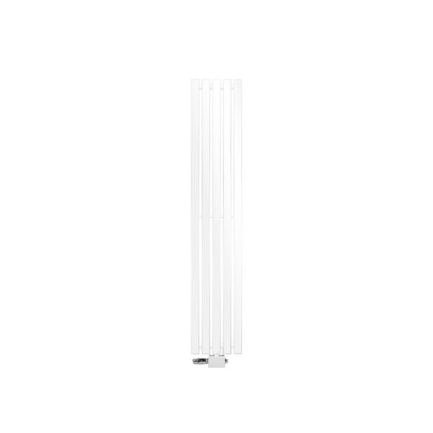 Badkamerradiator Stella 260x1400 mm wit met universele aansluitset