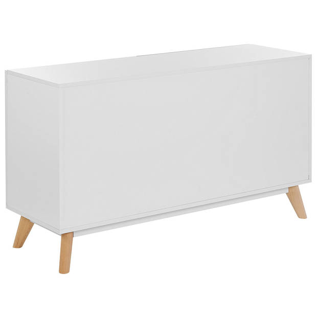 Beliani FILI - Sideboard-Lichte houtkleur-MDF