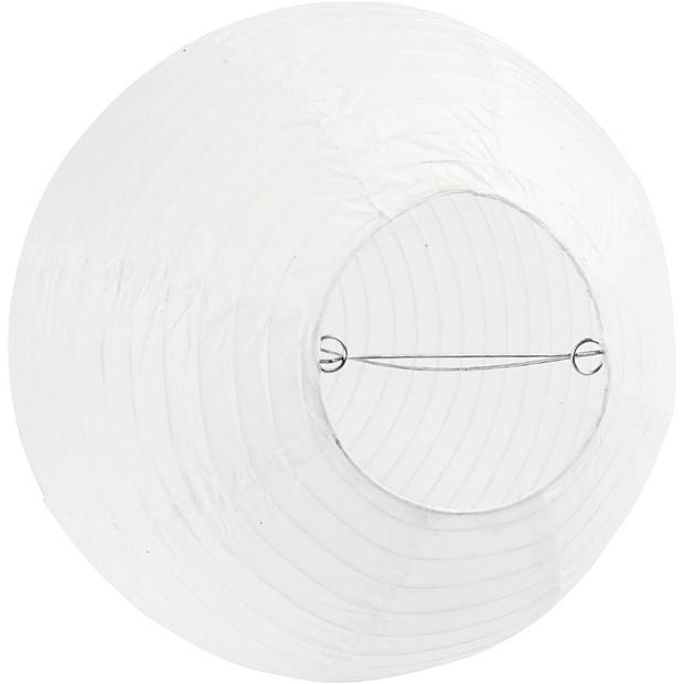 Creativ Company Rijstpapier Lamp Wit Druppel, 27cm