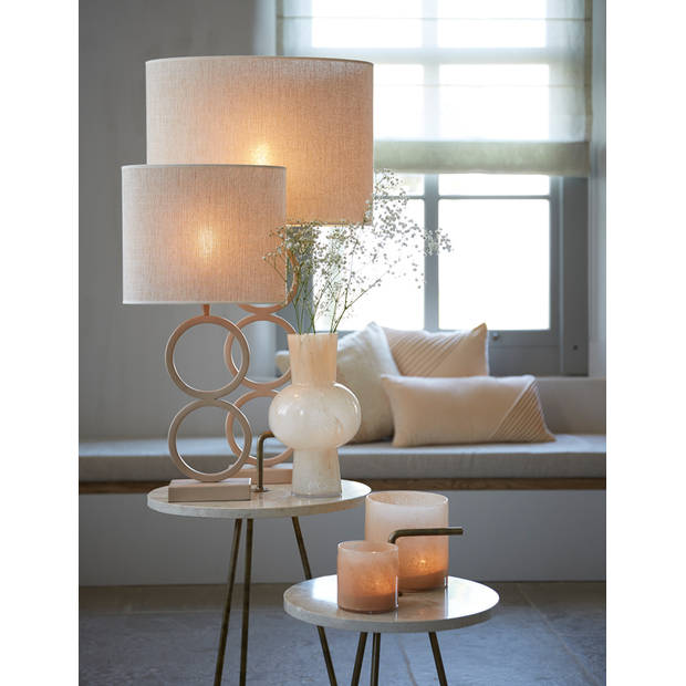 Light and Living kappen - grijs - textiel - 3538698