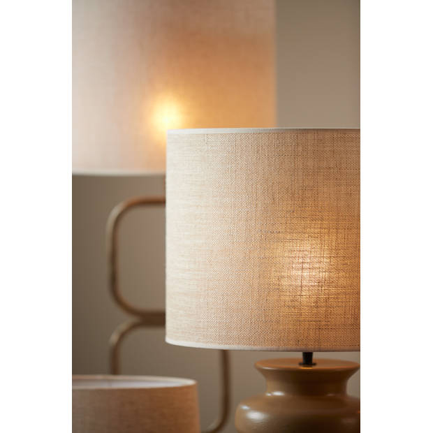 Light and Living lampenkap - beige - textiel - 2230698