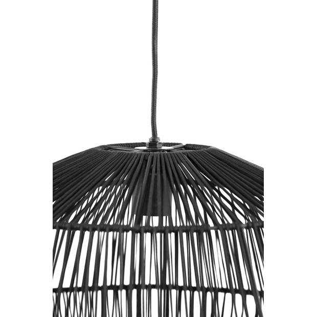 Light and Living hanglamp - zwart - metaal - 2970412