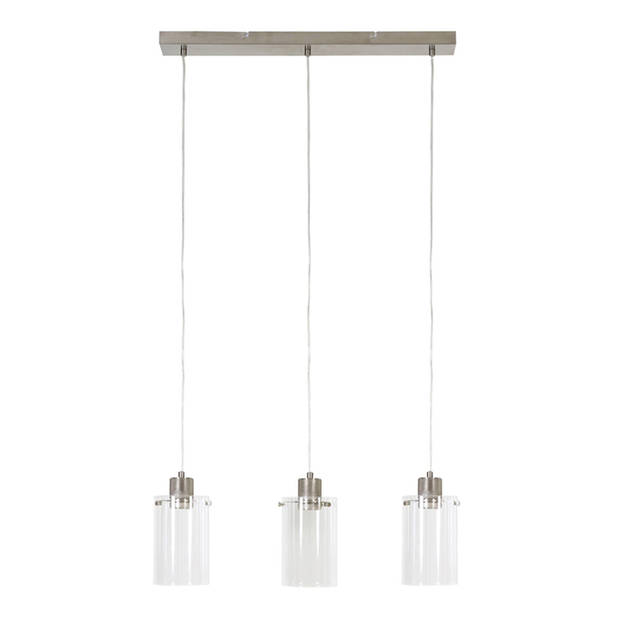 Light and Living hanglamp - transparant - glas - 3049628