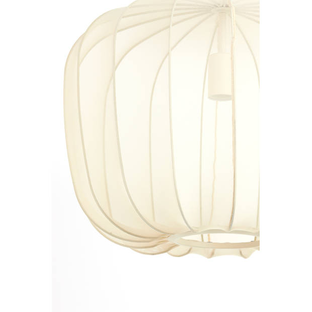 Light and Living hanglamp - bruin - textiel - 2963427