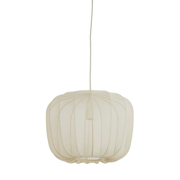 Light and Living hanglamp - bruin - textiel - 2963427