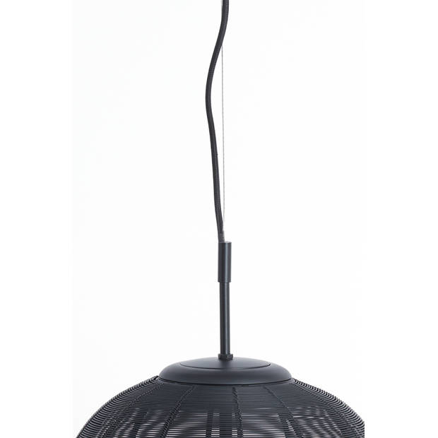 Light and Living hanglamp - zwart - metaal - 2969712