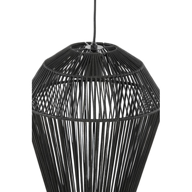 Light and Living hanglamp - zwart - metaal - 2970512