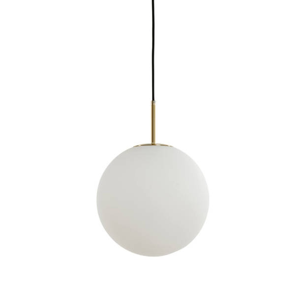 Light and Living hanglamp - brons - glas - 2958726