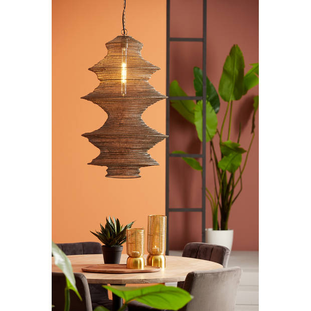 Light and Living hanglamp - brons - metaal - 2973918