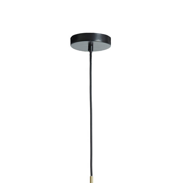 Light and Living hanglamp - zwart - glas - 2968912