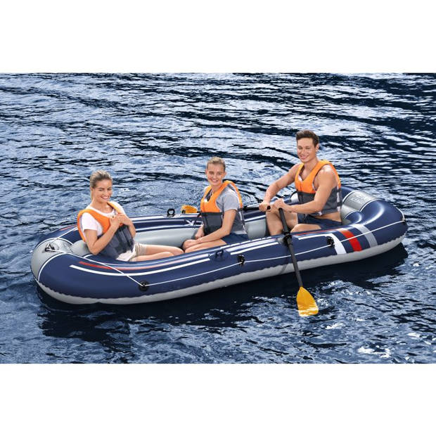 3+1 Persoons opblaasbare raft boot - Hydro-Force - Treck X3 set - 307x126x39cm
