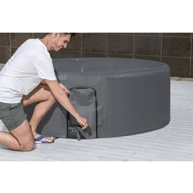 Lay-Z-Spa cover EnergySense - Thermo afdekking rond 180x66cm grijs