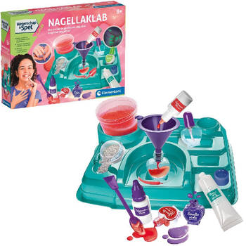 Clementoni Wetenschap Nail Lab Nagelverzorging en Nail Art Kit