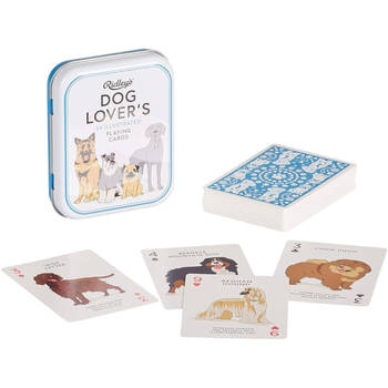 Ridleys games speelkaarten dog lovers 54 geillustreerde kaarten