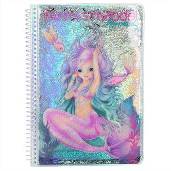 Fantasy Model kleurboek MERMAID