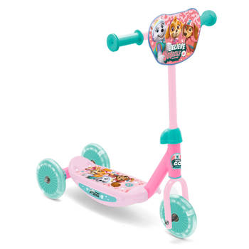 Nickelodeon Paw Patrol 3-wiel kinderstep meisjes roze/lichtblauw