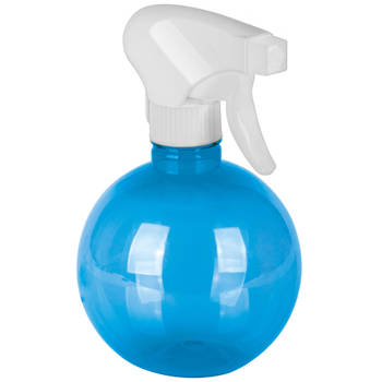 Juypal Plantenspuit/Waterverstuiver - wit/blauw - 400 ml - kunststof - sprayflacon - Waterverstuivers