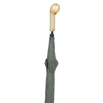 Classic Canes Golfparaplu elite - Rustieke knop handgreep - Groen - 92 cm