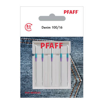 Pfaff Denim 100 (5 stuks) Naalden