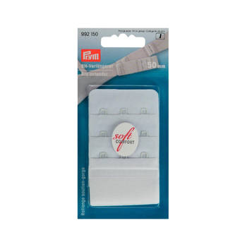 Prym 992150 BH-verlengstuk 50 mm 3 x 3 haken wit