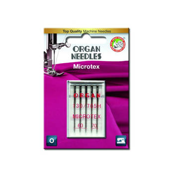 Organ Microtex 60-70 5 stuks