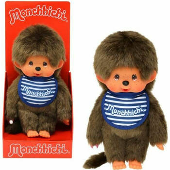 Knuffel Bandai Monchhichi Boy Mariniere Bib