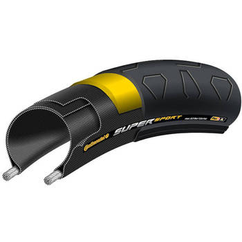 Continental SUPERSPORT PLUS Racefietsband 28-622 Zwart