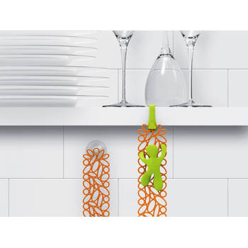 Mr & Mrs Fragrance - Fresh Air Friend ULISSE groen met oranje ladder Citrus Mint - Polypropyleen - Groen