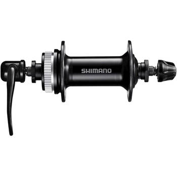 Shimano Voornaaf HB-QC300 100/36 center lock zwart