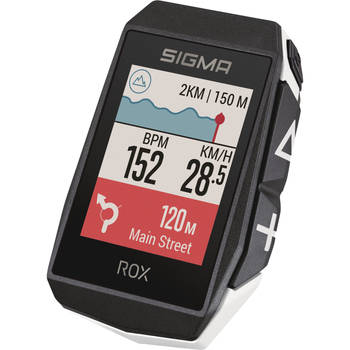 Sigma Rox 11.1 evo gps hr + cad/snelh set + sb gps+ant+/ble riem+usb-c