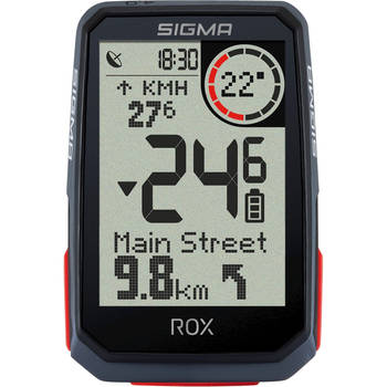 Sigma Rox 4.0 gps zw/zw hr stuurhouder cad/snelh sensor top mount set