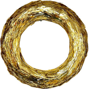 Goudenkrans krans goudkleurig 40 x 40 x 5,5 cm