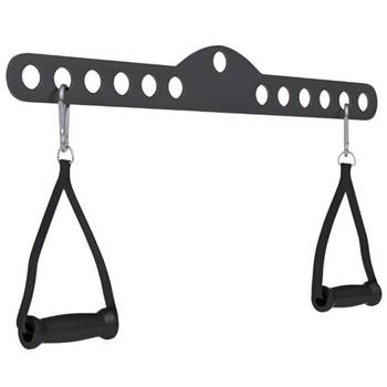 Gorilla Sports Lattrekstang 75 cm - Verstelbaar - Lat pulldown - Incl. handgrepen