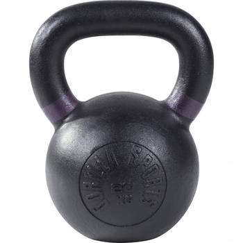 Gorilla Sports Kettlebell - 20 kg - Gietijzer - Olympisch - Zwart