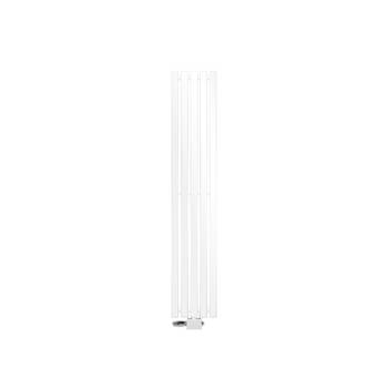 Badkamerradiator Stella 260x1400 mm wit met universele aansluitset