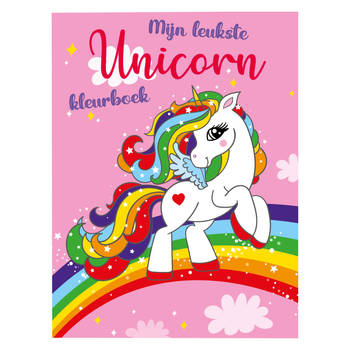 Mondikaarten Mijn Leukste Unicorn Kleurboek, 48pag.
