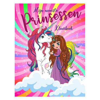 Mondikaarten Mijn Mooiste Prinsessen Kleurboek, 96pag.