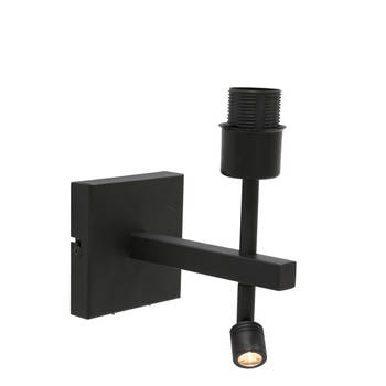 Steinhauer wandlamp Stang - zwart - - 3702ZW