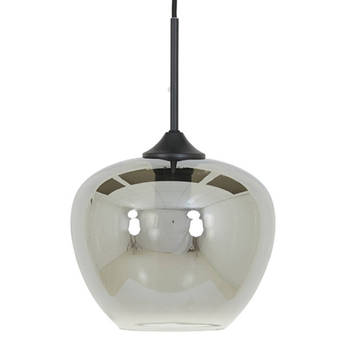 Light and Living hanglamp - zwart - glas - 2952212