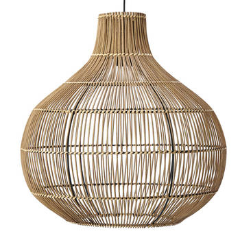 Light and Living hanglamp - bruin - rotan - 2950818