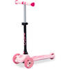 AMIGO Twister opvouwbare 3-wiel kinderstep met voetrem roze