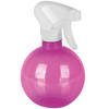 Juypal Plantenspuit/waterverstuiver- wit/roze - 400 ml - kunststof - sprayflacon - Waterverstuivers