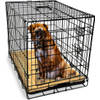 Gopets Hondenbench Opvouwbaar L - Bench - Voor Honden - Incl. Plaid - 2 Deuren - 91 x 57 x 64 cm
