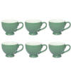 Theekoppen set 6x - GreenGate Theekop Alice Dusty Groen (400ml) - Theemok groot