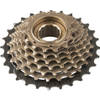 Postmoderne E freewheel 7 speed 14-28t zwart-bruin in box