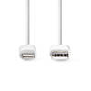 Nedis Lightning Kabel - CCGL39300WT10