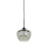 Light and Living hanglamp - zwart - glas - 2952212