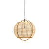 Light and Living hanglamp - beige - textiel - 2972113